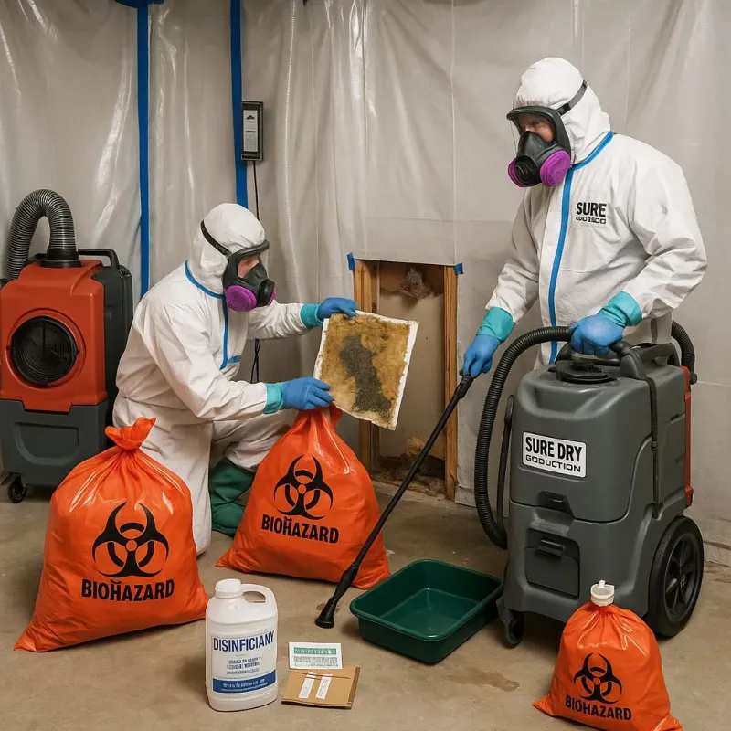 Contaminated Water Handling Protocols process in Pewaukee, WI