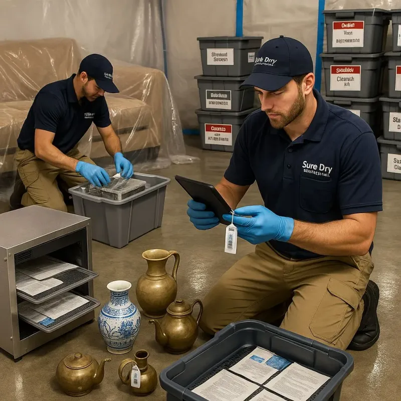 Content Protection and Restoration process in Pewaukee, WI
